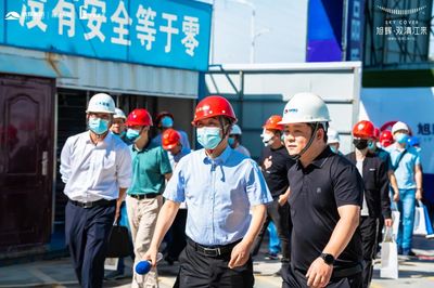 與阜陽共質造！2022年“質量月”走進旭輝雙清江來，點贊房地產開發新標桿